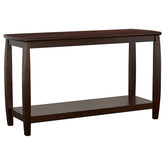 Orleans Furniture - Coaster - Dixon Wood Entryway Console Table with Shelf Cappuccino - 701079